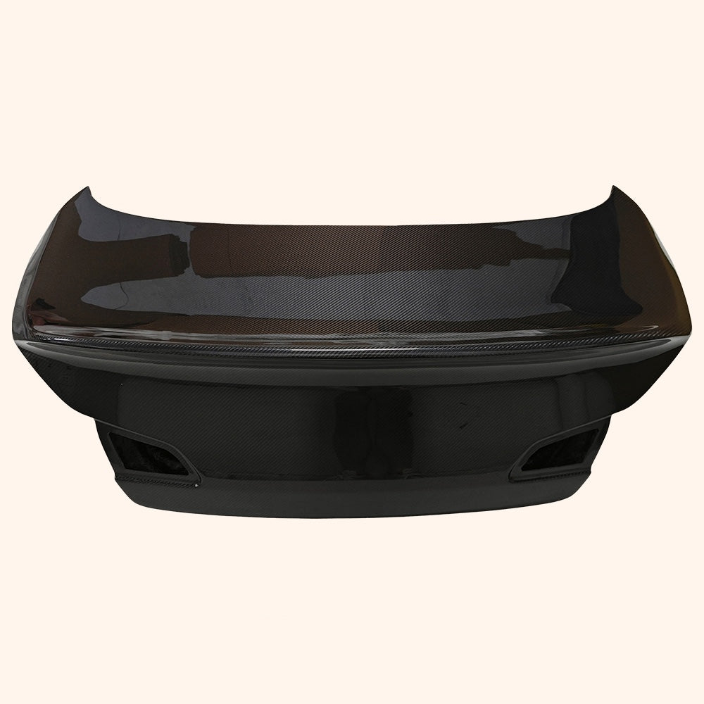 KZ-Style Ducktail Trunk Lid – Fits 2008–2013 Infiniti G37 Sedan (No Camera Hole) | Carbon Fiber & FRP Options - JDM Tamashii