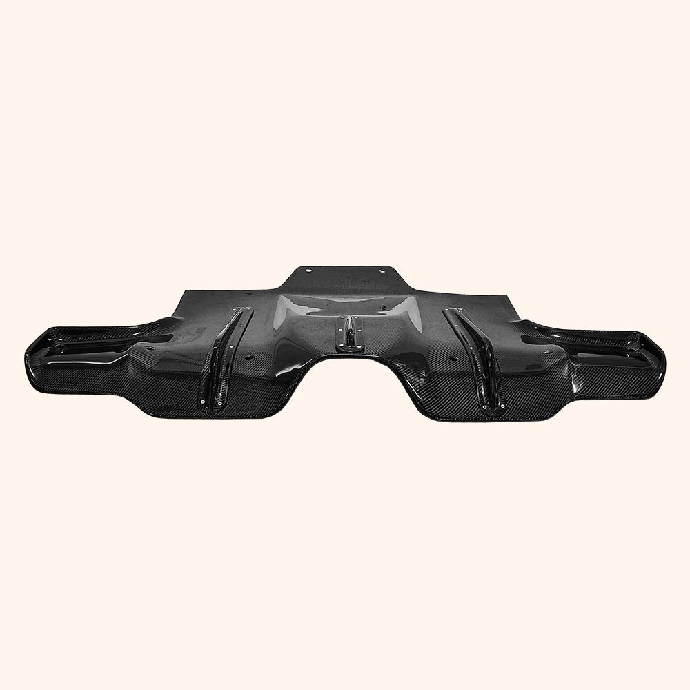 KZT-Style Rear Diffuser Underboard – Fits 2013–2022 MINI Cooper F56 | Carbon Fiber & FRP Options & more - JDM Tamashii