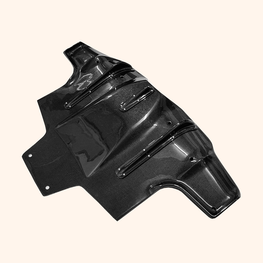 KZT-Style Rear Diffuser Underboard – Fits 2013–2022 MINI Cooper F56 | Carbon Fiber & FRP Options & more - JDM Tamashii