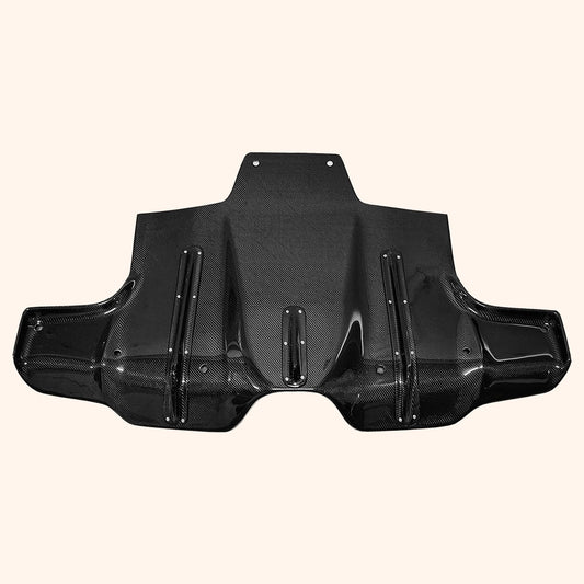 KZT-Style Rear Diffuser Underboard – Fits 2013–2022 MINI Cooper F56 | Carbon Fiber & FRP Options & more - JDM Tamashii