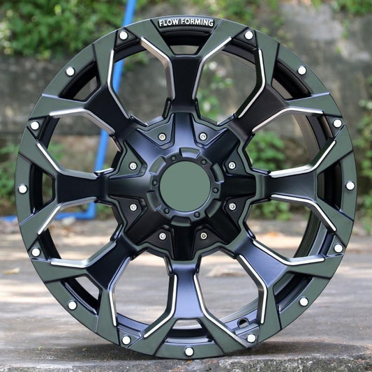 16/17/18/20 Inch Rims Matte Black Off-Road Wheels for Toyota Tacoma, Jeep Wrangler | JDM Tamashii - JDM Tamashii