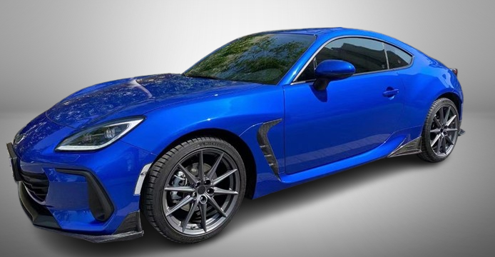 ST-Style Carbon Fiber Front Lip Spoiler – Fits 2022–2024 Toyota GR86 / 2021–2024 Subaru BRZ