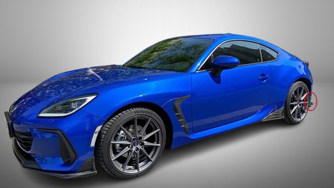 ST-Style Carbon Fiber Rear Bumper Corner Extensions – Fits 2022–2024 Toyota GR86 / 2021–2024 Subaru BRZ