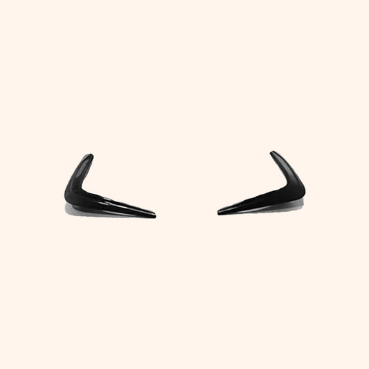 TM-Style Carbon Fiber Front Bumper Air Vent Surrounds – Fits 2022–2024 Toyota GR86