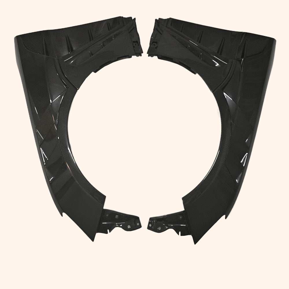 V3-Style Carbon Fiber Front Fenders – Fits 2021–2024 Subaru BRZ / Toyota GR86