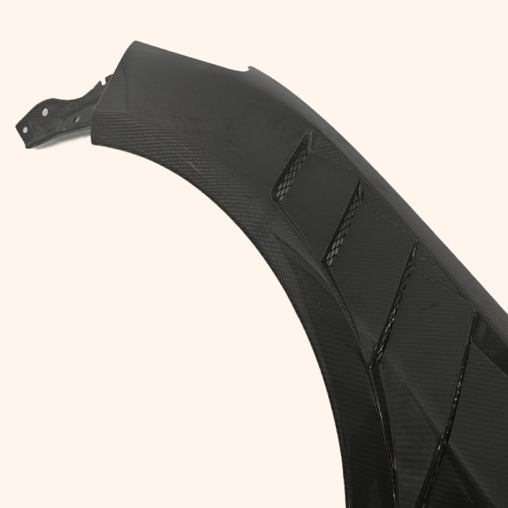 V3-Style Carbon Fiber Front Fenders – Fits 2021–2024 Subaru BRZ / Toyota GR86