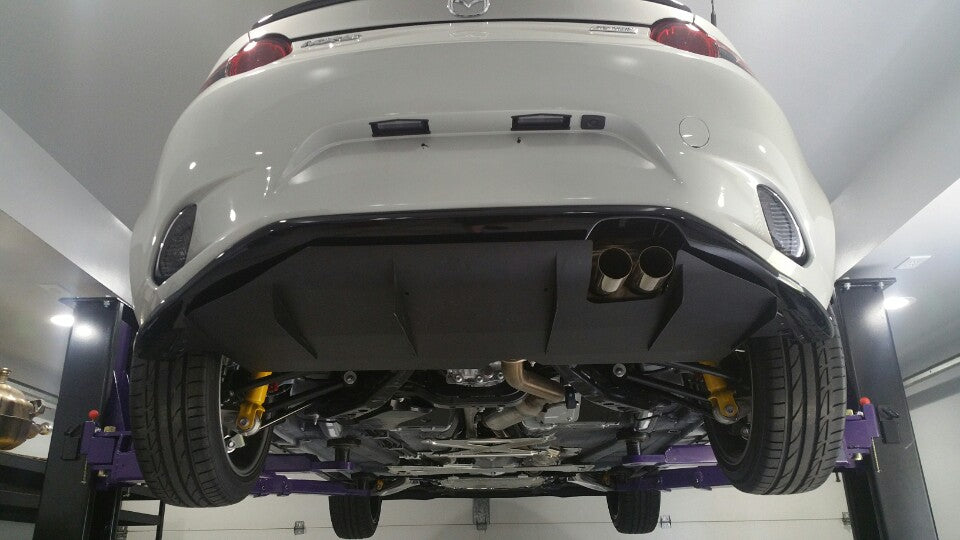 VELOX-Style Rear Diffuser Add-On – Fits Mazda Miata MX-5 ND | Carbon Fiber Fiberglass - JDM Tamashii