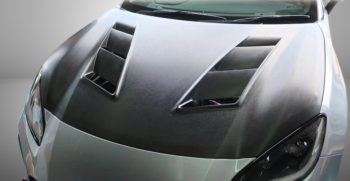 ZAM-Style Carbon Fiber Vented Hood – Fits 2021–2024 Subaru BRZ / Toyota GR86